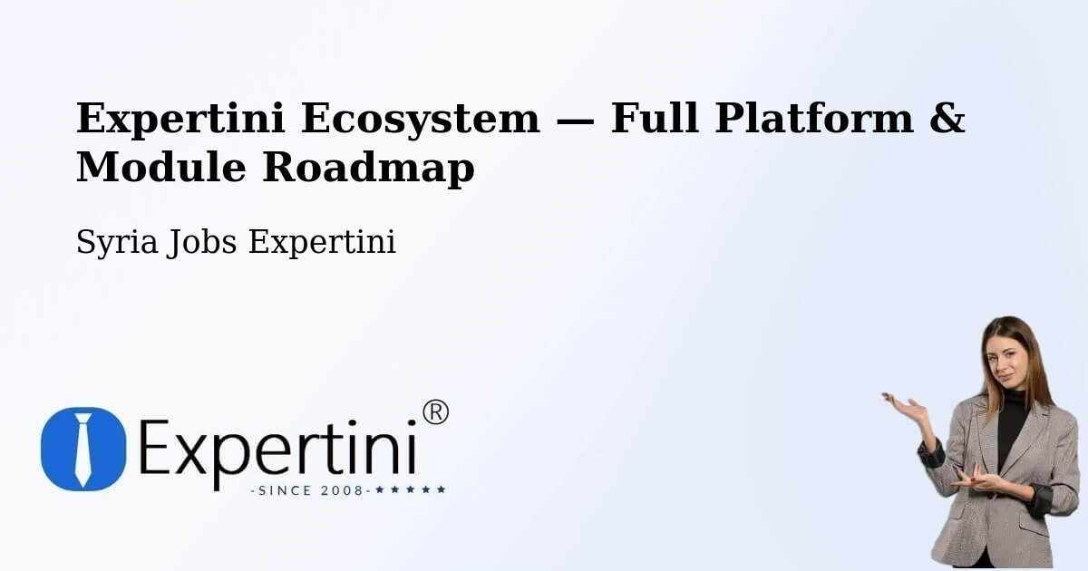 Expertini Ecosystem — Full Platform & Module Roadmap – Hisya