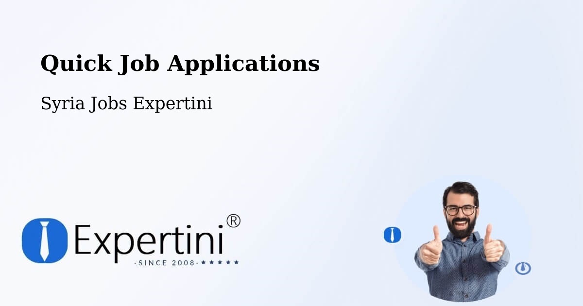 Quick Apply Feature – Hisya - Syria Jobs Expertini