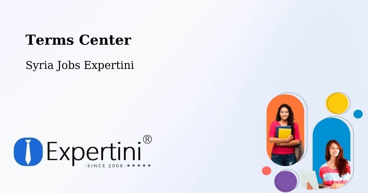 Terms of Service – Hisya - Syria Jobs Expertini