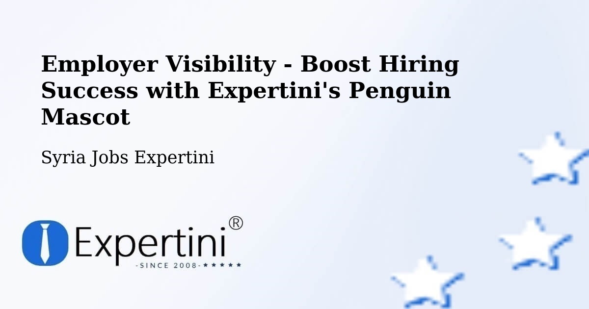 CV and Resume Visibility Optimization – Hisya - Syria Jobs Expertini
